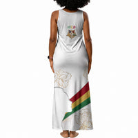 Order Of The Eastern Star Tank Maxi Dress OES Elegant Floral Line Art Fraternal Symbolism