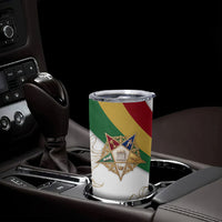 Order Of The Eastern Star Tumbler Cup OES Elegant Floral Line Art Fraternal Symbolism