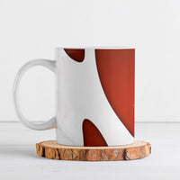 OES Order Of The Eastern Star Ceramic Mug Five Pointed Star Emblem With Gold Floral Art