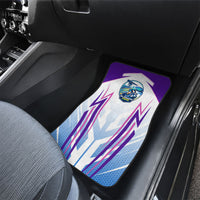 Glasgow 2026 Car Mats Scotland Dynamic Geometric Athlete Graphic Art
