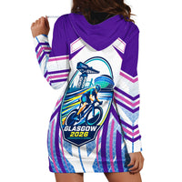 Glasgow 2026 Hoodie Dress Scotland Dynamic Geometric Athlete Graphic Art