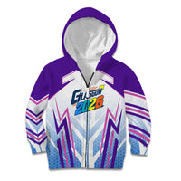 Glasgow 2026 Kid Hoodie Scotland Dynamic Geometric Athlete Graphic Art