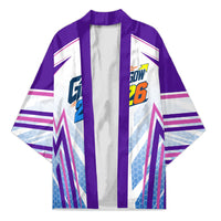 Glasgow 2026 Kimono Scotland Dynamic Geometric Athlete Graphic Art