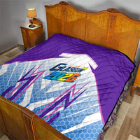Glasgow 2026 Quilt Scotland Dynamic Geometric Athlete Graphic Art