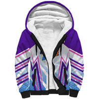 Glasgow 2026 Sherpa Hoodie Scotland Dynamic Geometric Athlete Graphic Art