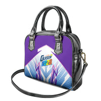 Glasgow 2026 Shoulder Handbag Scotland Dynamic Geometric Athlete Graphic Art