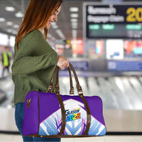 Glasgow 2026 Travel Bag Scotland Dynamic Geometric Athlete Graphic Art