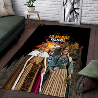 La Merce Festival Barcelona Area Rug Catalan Tradition Celebration Sagrada Familia Fireworks Art