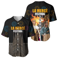 La Merce Festival Barcelona Baseball Jersey Catalan Tradition Celebration Sagrada Familia Fireworks Art
