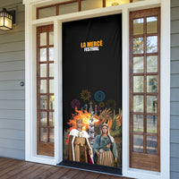 La Merce Festival Barcelona Door Cover Catalan Tradition Celebration Sagrada Familia Fireworks Art