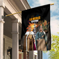 La Merce Festival Barcelona Garden Flag Catalan Tradition Celebration Sagrada Familia Fireworks Art