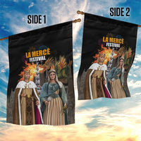 La Merce Festival Barcelona Garden Flag Catalan Tradition Celebration Sagrada Familia Fireworks Art