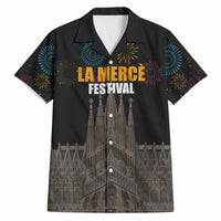 La Merce Festival Barcelona Hawaiian Shirt Catalan Tradition Celebration Sagrada Familia Fireworks Art