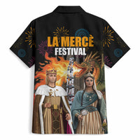 La Merce Festival Barcelona Hawaiian Shirt Catalan Tradition Celebration Sagrada Familia Fireworks Art