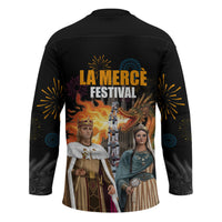 La Merce Festival Barcelona Hockey Jersey Catalan Tradition Celebration Sagrada Familia Fireworks Art