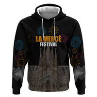 La Merce Festival Barcelona Hoodie Catalan Tradition Celebration Sagrada Familia Fireworks Art