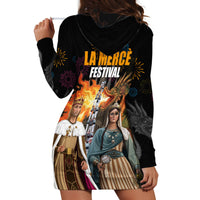 La Merce Festival Barcelona Hoodie Dress Catalan Tradition Celebration Sagrada Familia Fireworks Art