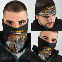La Merce Festival Barcelona Neck Gaiter Catalan Tradition Celebration Sagrada Familia Fireworks Art