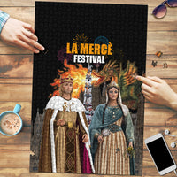 La Merce Festival Barcelona Puzzle Catalan Tradition Celebration Sagrada Familia Fireworks Art