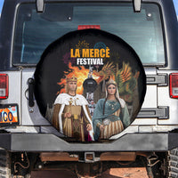 La Merce Festival Barcelona Spare Tire Cover Catalan Tradition Celebration Sagrada Familia Fireworks Art