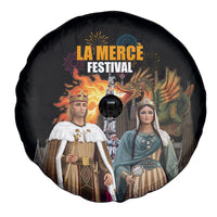 La Merce Festival Barcelona Spare Tire Cover Catalan Tradition Celebration Sagrada Familia Fireworks Art