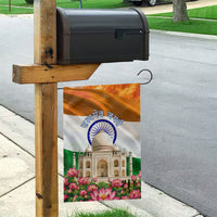 India Flag Peacock Garden Flag Vibrant Cultural Indian Taj Mahal Lotus