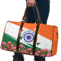 India Flag Travel Bag Jet Flypast Ashoka Chakra Lotus Vibrant Patriotic Tricolor