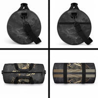 Zeus Greek Mythology King Of Gods Duffle Bag Golden Meander Key Pattern Lightning Bolt