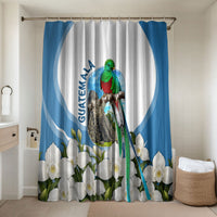 Guatemala Bathroom Set Quetzal Mayan Ruins Orchid Flag