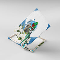 Guatemala Canvas Wall Art Quetzal Mayan Ruins Orchid Flag