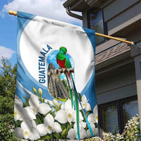 Guatemala Garden Flag Quetzal Mayan Ruins Orchid Flag