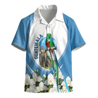 Guatemala Kid Hawaiian Shirt Quetzal Mayan Ruins Orchid Flag