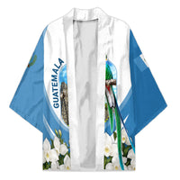 Guatemala Kimono Quetzal Mayan Ruins Orchid Flag