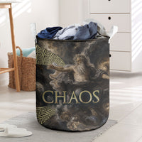 Greek God Of Chaos Laundry Basket Cosmic Nebula Classical Art Greek Key Pattern