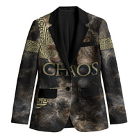 Greek God Of Chaos Blazer Cosmic Nebula Classical Art Greek Key Pattern