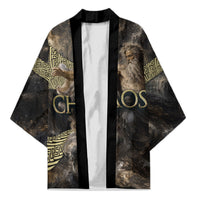 Greek God Of Chaos Kimono Cosmic Nebula Classical Art Greek Key Pattern