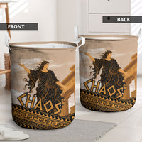 Greek Mythology Chaos Laundry Basket Ancient Temple Ruins Classical Art Greek Key Pattern
