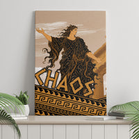 Greek Mythology Chaos Canvas Wall Art Ancient Temple Ruins Classical Art Greek Key Pattern