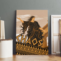 Greek Mythology Chaos Canvas Wall Art Ancient Temple Ruins Classical Art Greek Key Pattern