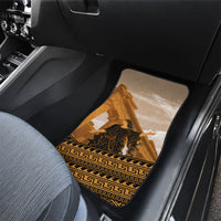 Greek Mythology Chaos Car Mats Ancient Temple Ruins Classical Art Greek Key Pattern