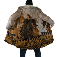 Greek Mythology Chaos Cloak Ancient Temple Ruins Classical Art Greek Key Pattern