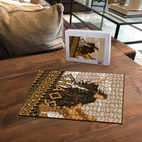 Greek Mythology Chaos Puzzle Ancient Temple Ruins Classical Art Greek Key Pattern