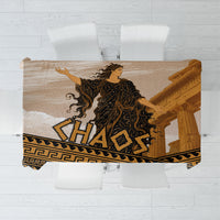 Greek Mythology Chaos Tablecloth Ancient Temple Ruins Classical Art Greek Key Pattern