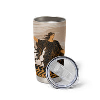 Greek Mythology Chaos Tumbler Cup Ancient Temple Ruins Classical Art Greek Key Pattern