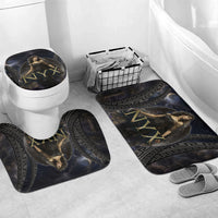 Greek Mythology Nyx Bathroom Set Celestial Starry Night Classical Art Greek Key
