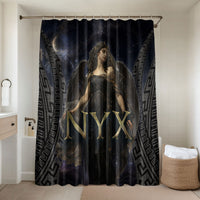 Greek Mythology Nyx Bathroom Set Celestial Starry Night Classical Art Greek Key