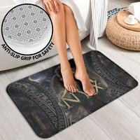 Greek Mythology Nyx Bathroom Set Celestial Starry Night Classical Art Greek Key