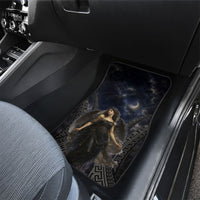 Greek Mythology Nyx Car Mats Celestial Starry Night Classical Art Greek Key