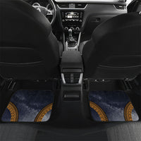 Greek Mythology Nyx Car Mats Starry Night Classical Art Greek Key Pattern