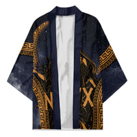 Greek Mythology Nyx Kimono Starry Night Classical Art Greek Key Pattern